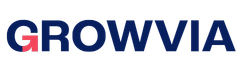 Growvia logo footer